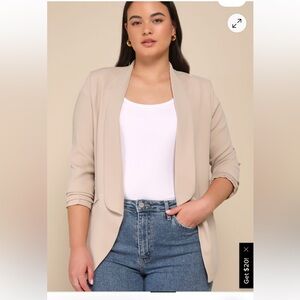 Lulu’s LWT lightweight blazer